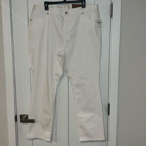 Coldwater Creek White Jeans Size 20